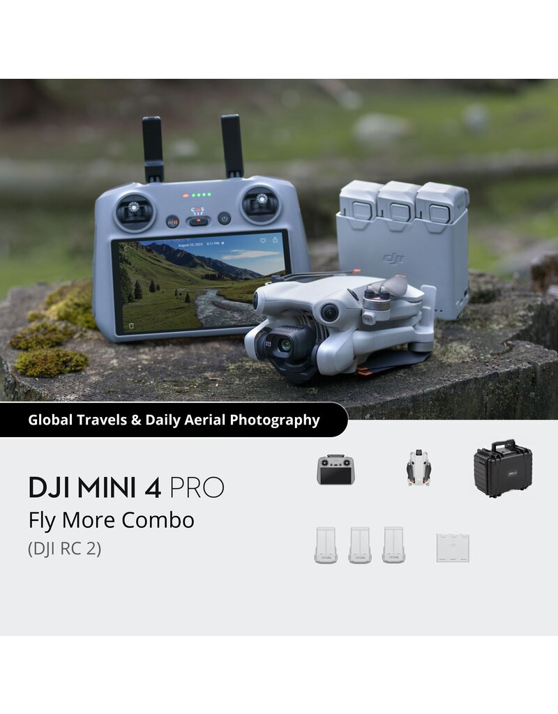DJI Mini 4 Pro + RC2 + FlyMore Industrial