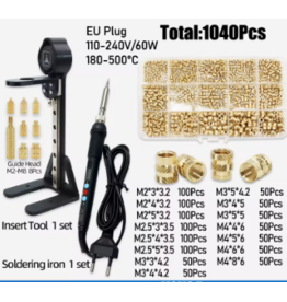 Warmte Set Insert Tool M2 M3 M4 M5 M6 M8 - EU and Tool 1set
