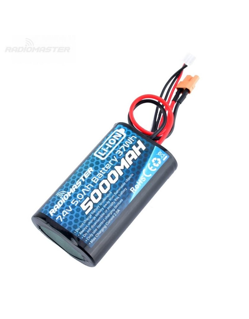 Radiomaster RadioMaster 5000mAh 7.4V 2S Li-ion Batterij voor TX16S en Boxer