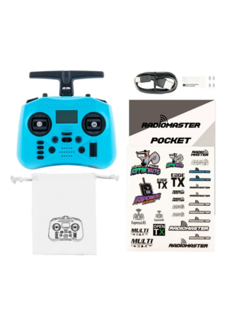 Radiomaster RadioMaster Pocket MAX - Compacte Radio met AG01 Nano Gimbals