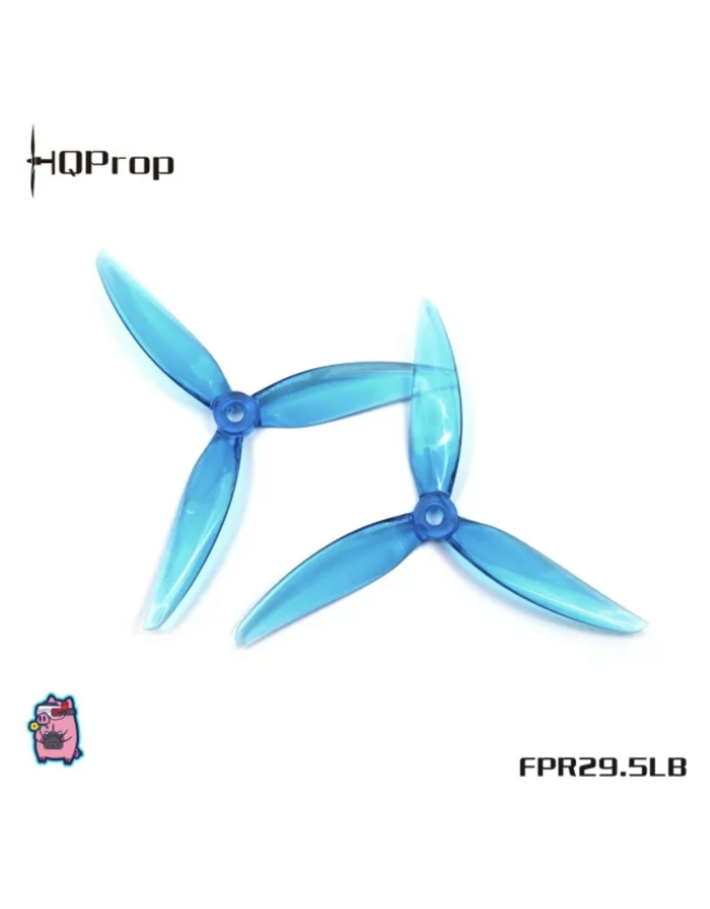 HQProp R29.5 - 5 inch race propellers - blauw