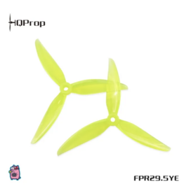 HQProp R29.5 - 5 inch race propellers - Geel