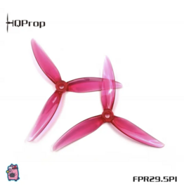 HQProp R29.5 - 5 inch race propellers - Rood