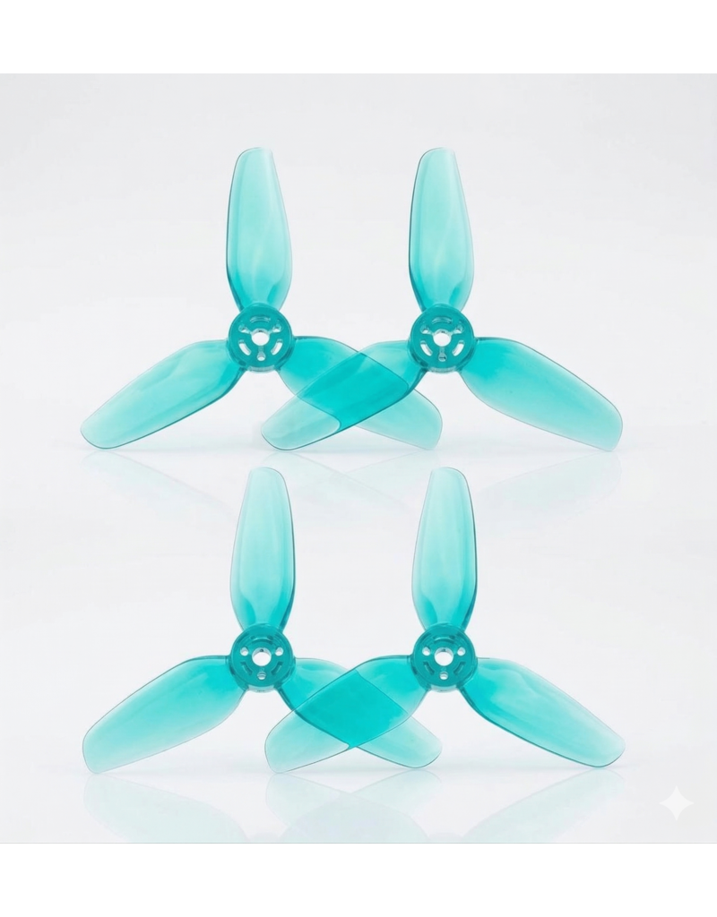 HQProp T3.5x2.5x3 - 3inch freestyle propellers - Blauw