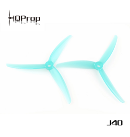 HQProp J40 - 5 inch freestyle propellers - blauw