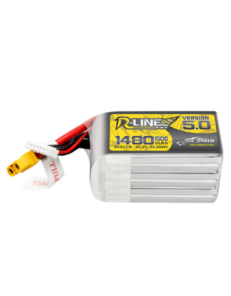 Tattu R-Line V5 1480mAh 6S 150C