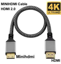 HMDI Mini naar HDMI Mini 30cm