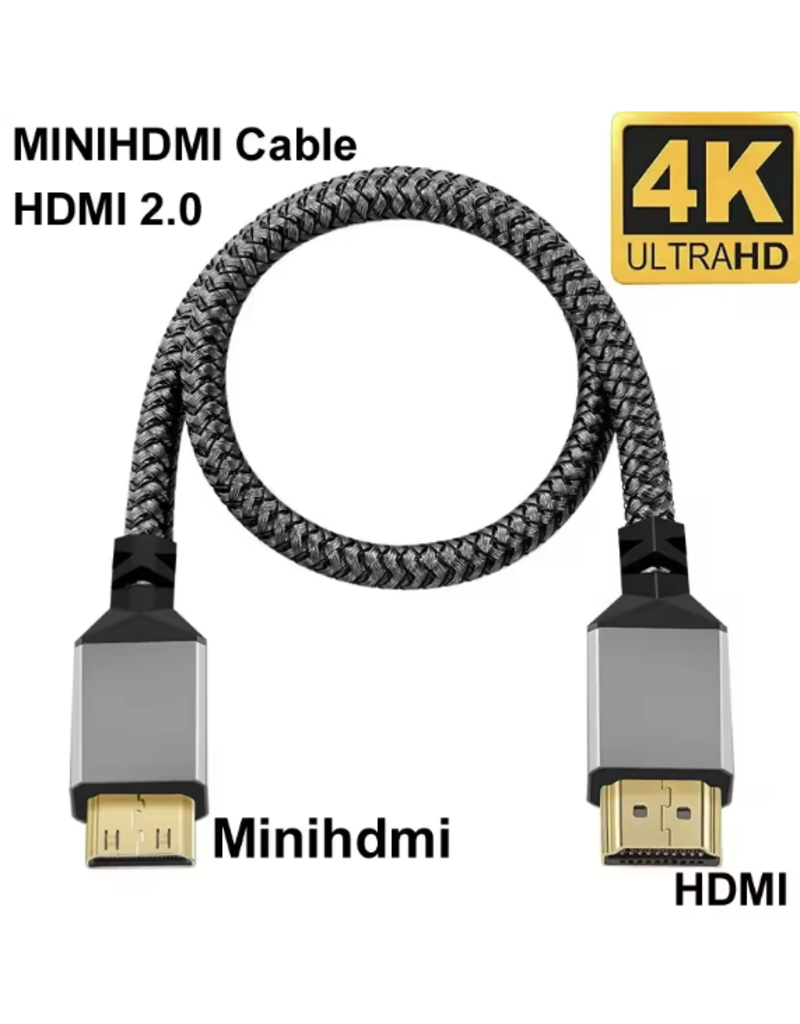 HMDI Mini naar HDMI Mini 30cm
