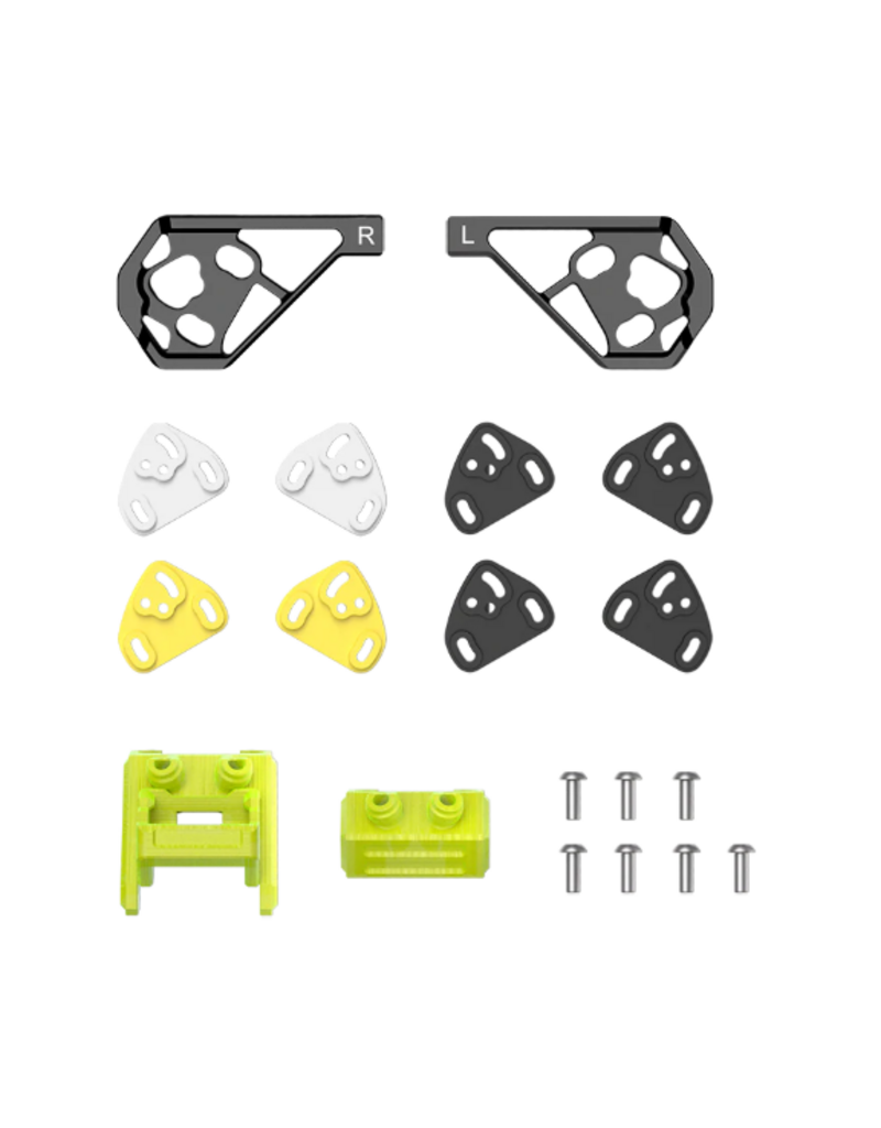 Volador VX5, VX6, VD5, VD6 O4 pro camera mount CNC front end incl dampeners