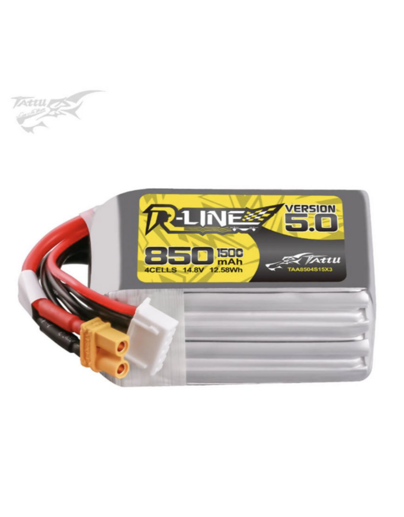 Tattu R-Line V5.0 - 4s 850mAh 150C