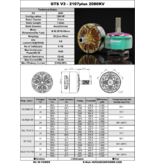 RCinPower  GTS V3 2107Plus – 2080kv - Gold&GunMetal