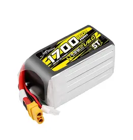 Tattu R-Line V6 1700mAh 6S 160C LiPo - XT60