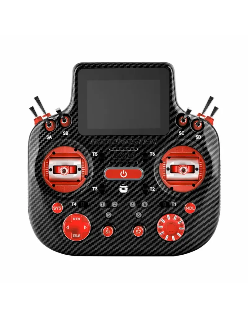 RadioMaster GX15 MAX Red - Premium ELRS Zender (EdgeTX)