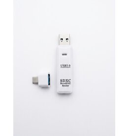 Tutew 2-in-1 USB 3.0 SD & MicroSD Kaartlezer