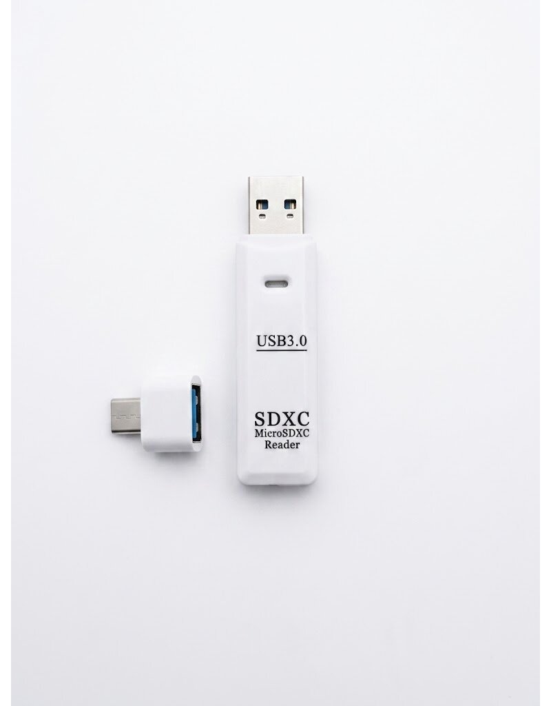 Tutew 2-in-1 USB 3.0 SD & MicroSD Kaartlezer