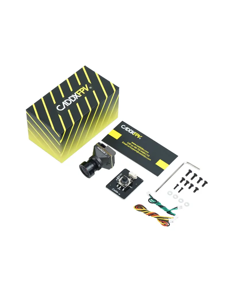 CADDXFPV Ratel Pro Analoge FPV Camera | 1500TVL & Blacklight