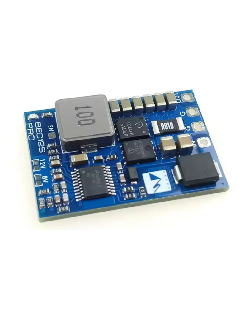 Matek BEC12S-PRO | 9-55V Ingang | 5.2V/8V/12V 5A Uitgang