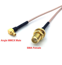 SMA Female naar MMCX Coax Kabel 70mm