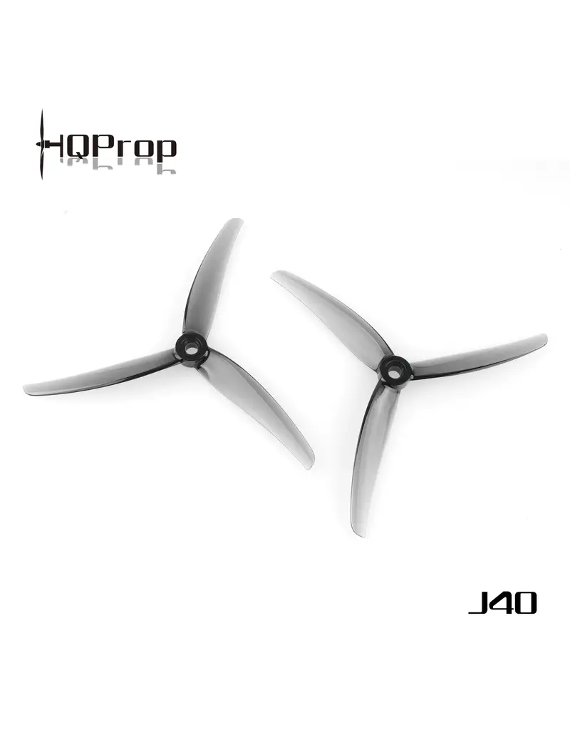 HQProp J40 - 5 inch freestyle propellers - Grijs