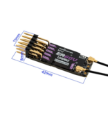RadioMaster ER6-GV ExpressLRS 2.4GHz Receiver met Vario