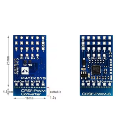 Matek CRSF-PWM-6 Converter Board voor Crossfire & ELRS