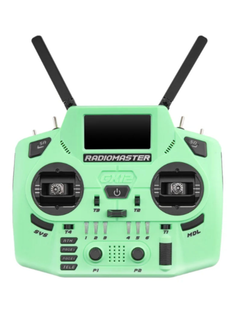 RadioMaster GX12 Crush Mint Mist Groen - Dual-Band Gemini ELRS