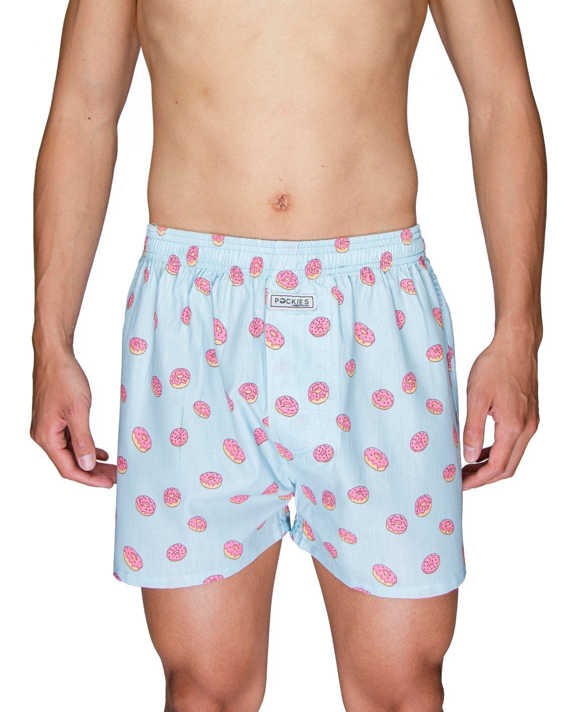 Pocketless Pink Doubles boxershort - Men's Pockies without Pockets