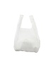  Shirt bag. 50 + 30x85cm. LDPE. 50 my. White. 180 pieces