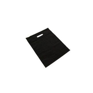 DKT draagtas, 45x50 cm, 50my, zwart, 500 stuks