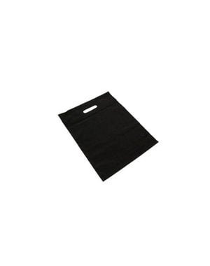  DKT carrying bag, 37x44 cm, 50my, black, 500 pieces