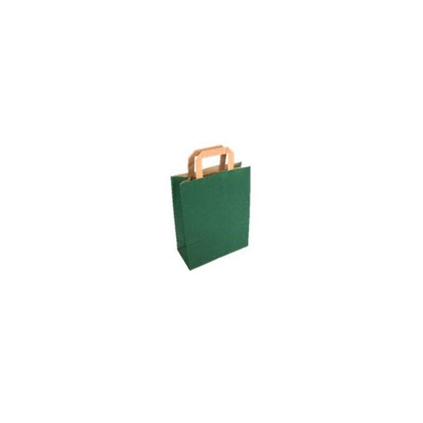 Carrying bags, 22 + 11x28 cm, div. colors, flat handle