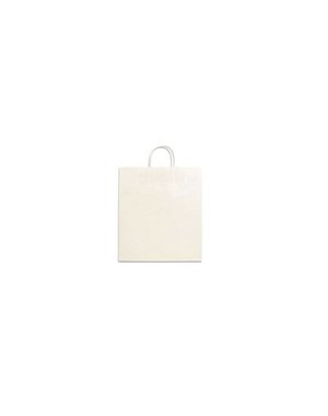  Carrying bags, 45 + 17x48, white, twisted handles