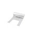 Hemddraagtas, 23+6x50 cm, HDPE, 9 my, 200 st per rol