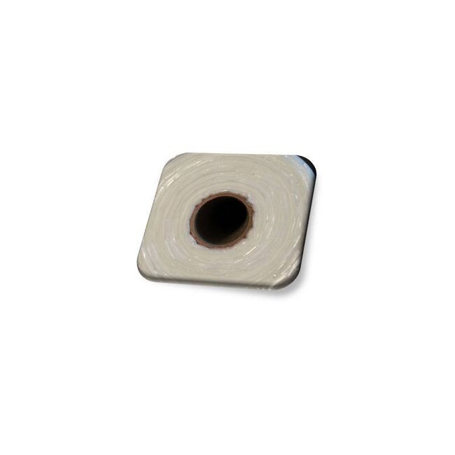 Hemddraagtas, 23+6x50 cm, HDPE, 9 my, 200 st/rol, transparant
