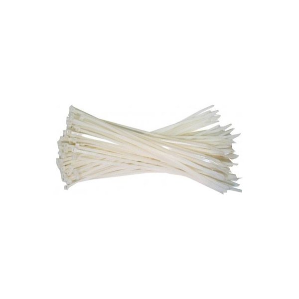 Cable ties, 300x4,8mm, Transparent