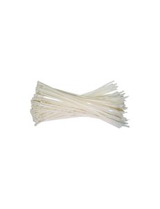  Cable ties, 368x7.6mm, Transparent