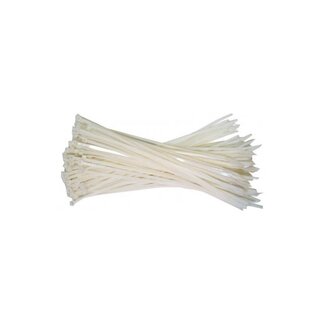 Kabelbinders, 368x7,6 mm, Transparant, 100 stuks