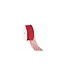 Shiny Honeycomb Rood, 25mm / 15 mtr