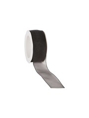 Organza lint, Woven Edge, 25mmx25mtr, Licht geel - Westland Verpakkingen