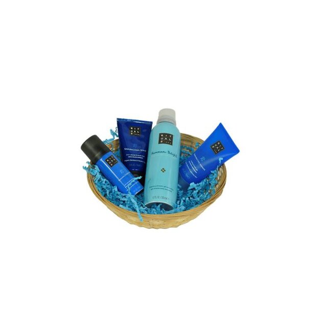 Bamboe mandje Ø22 cm, 10 stuks