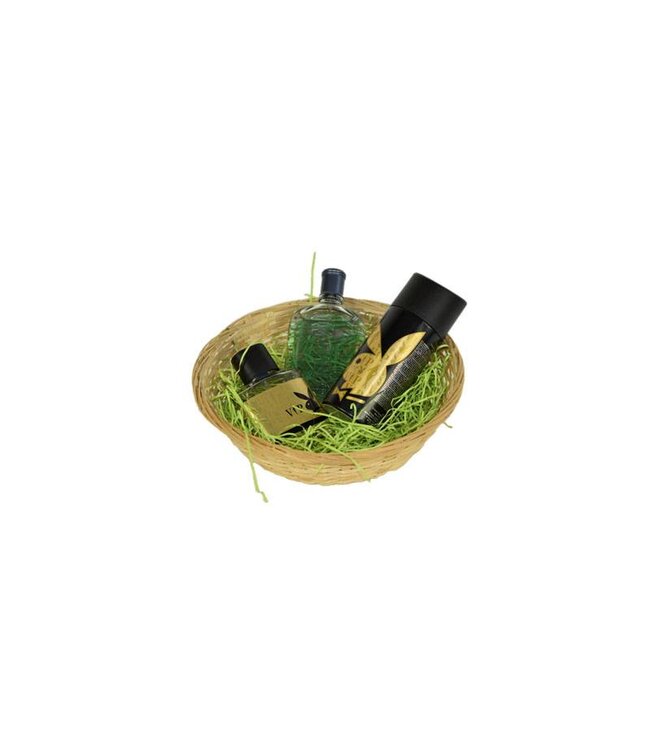 Bamboo basket Ø22 cm, 10 pcs