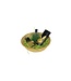 Bamboo basket Ø22 cm, 10 pcs