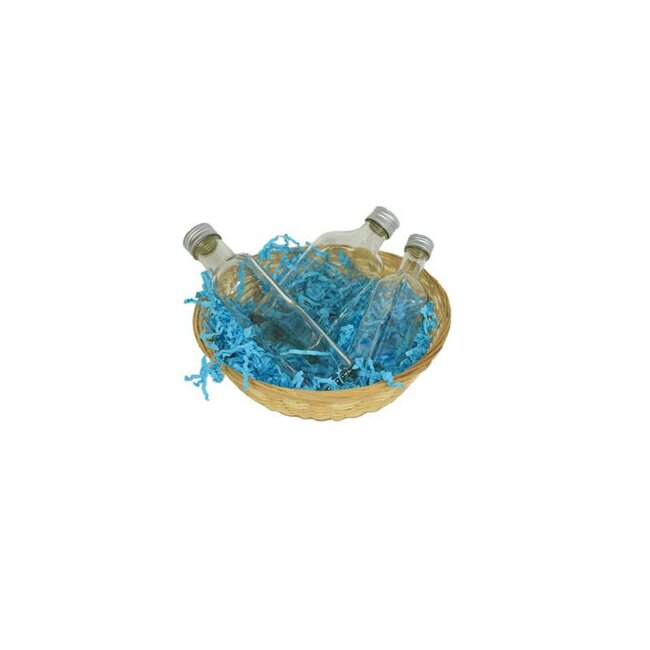 Bamboe mandje Ø22 cm, 10 stuks