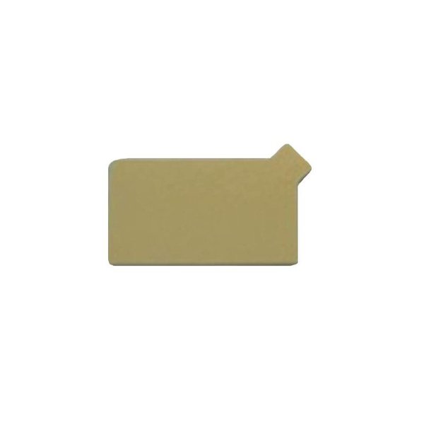 Gouden onderlegger met lipje, 55x90 mm, 250 stuks