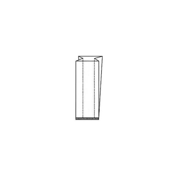 Diamantzak, 70+4x25x400mm, Ø 11,5 cm