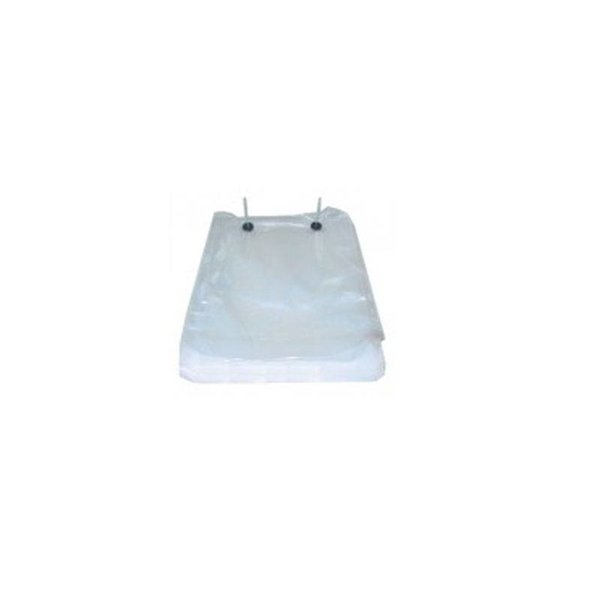 LDPE bracket bag, clear, 25my