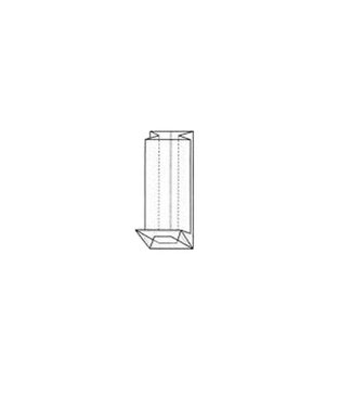 PP Block bottom bag, 60x50x200mm, 40 my