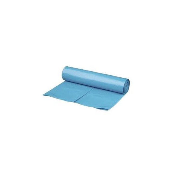 HDPE waste bag 90x110cm blue, T25_ 15x20 pcs