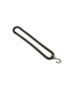  Tir-rubber, 8mm, 20cm, with 1 pinched S-hook