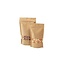 Stand-up pouch Kraft, with window, "Eco-look ". 500ml